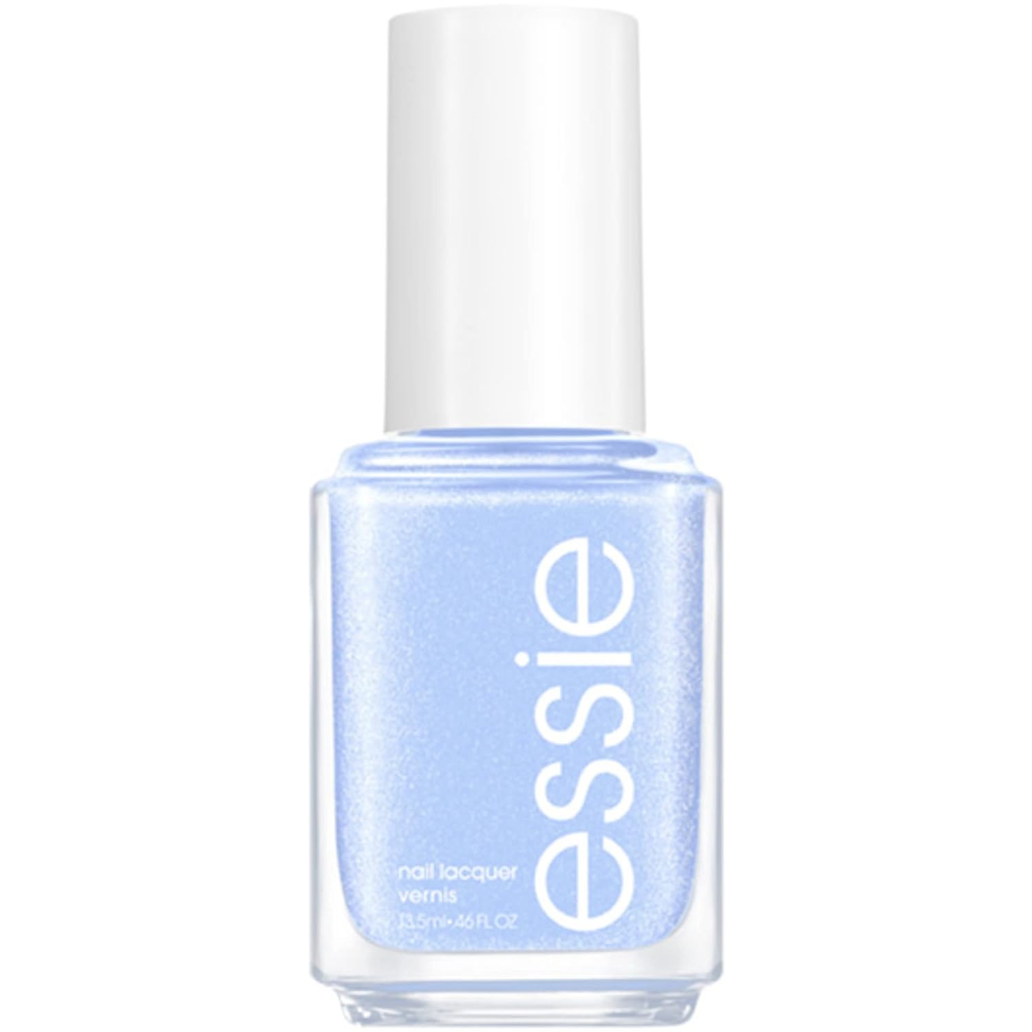 essie Salon-Quality Nail Polish, 8-Free Vegan, Cornflower Blue, Bikini So Teeny, 0.46 fl oz