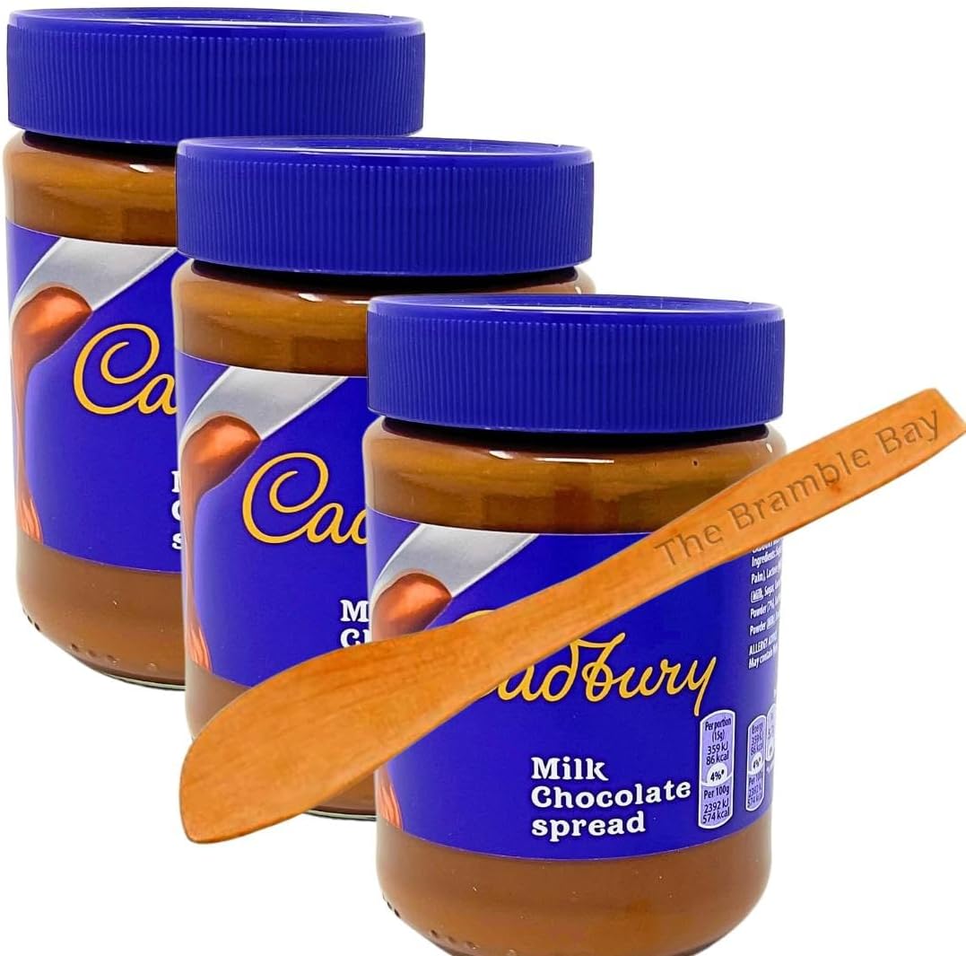 Chocolate Spread Bundle contains Spread 400g x3 and Wooden Spreader