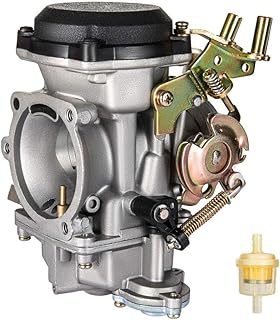 PUCKY CV40 Carburetor Replacement for Harley Davidson Road King Twin Cam 1200 XLH1200 Sportster 883 XL883 1998-2016 / Softail 1988-2017 / Dyna FXR FXD 1988-2016 / Touring 1988-2016 27490-04