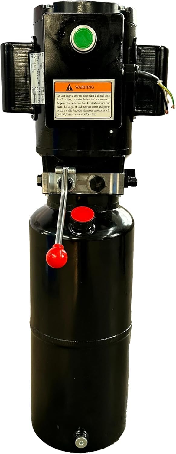 110v 2.65US. gal (10L) Hydraulic Pump for Two Post Lift, Hydraulic Power Unit for 2 Post Car Lift