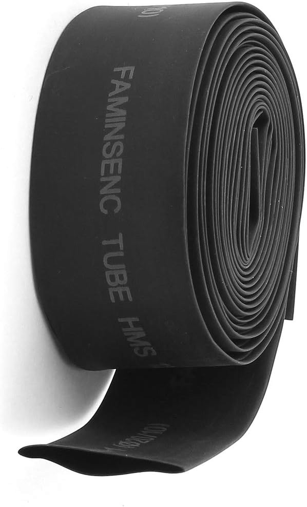 2pcs 2:1 Hydraulics, Pneumatics & Plumbing Polyolefin 20mm Dia Heat Shrink Tube Sleeving Push-in Plugs Wrap Cable