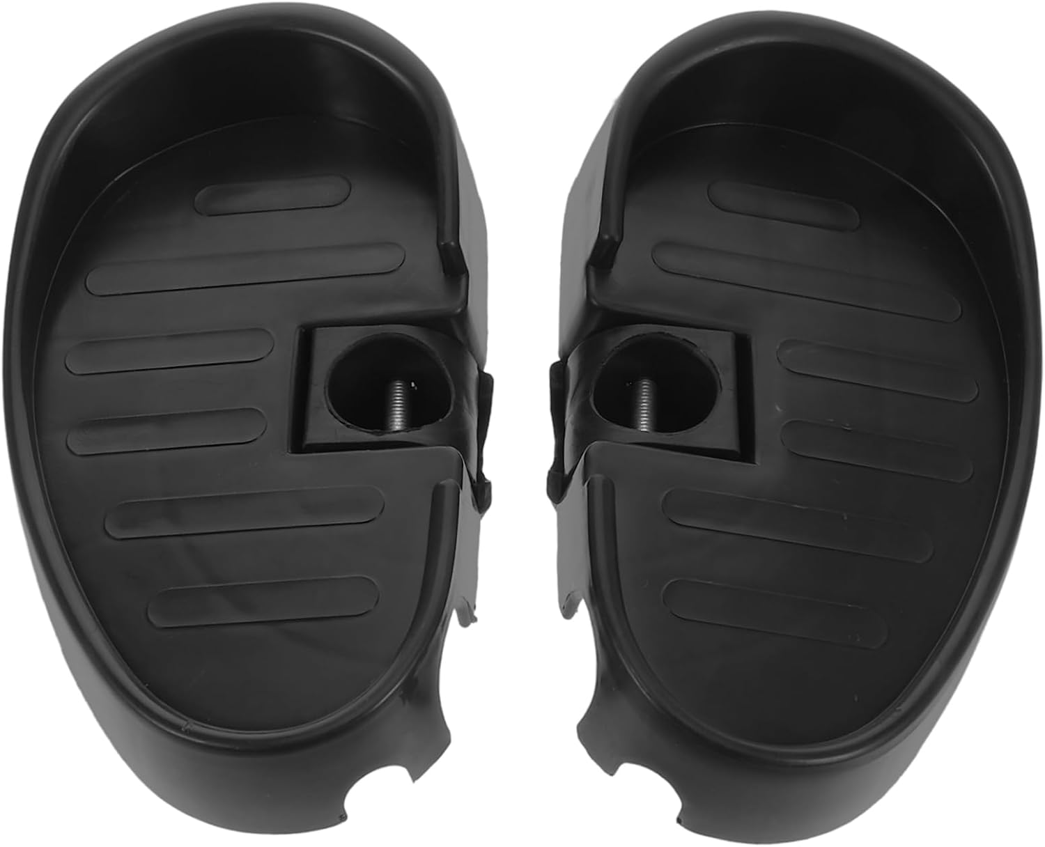 TOYANDONA 2 Pcs Tricycle Pedals Replaceable Plastic Footrests for Tricycles Antiskid Design Easy Installation Comfortable Fit