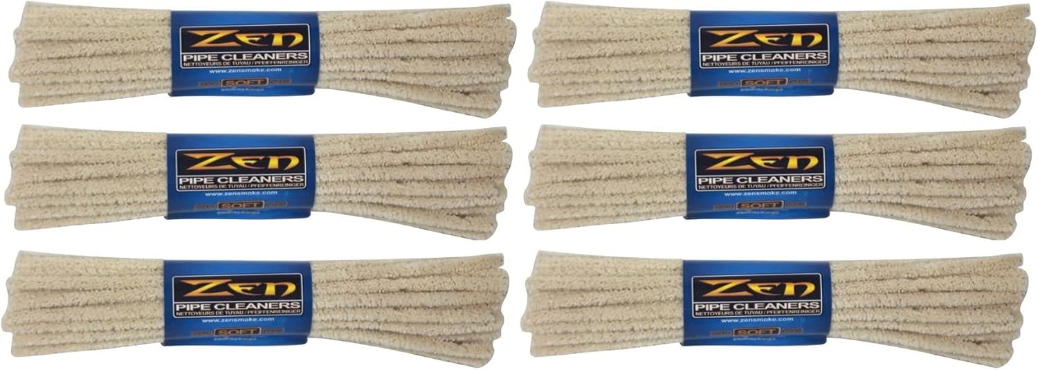 6 Bundles Zen Pipe Cleaners - Soft - 264 Count