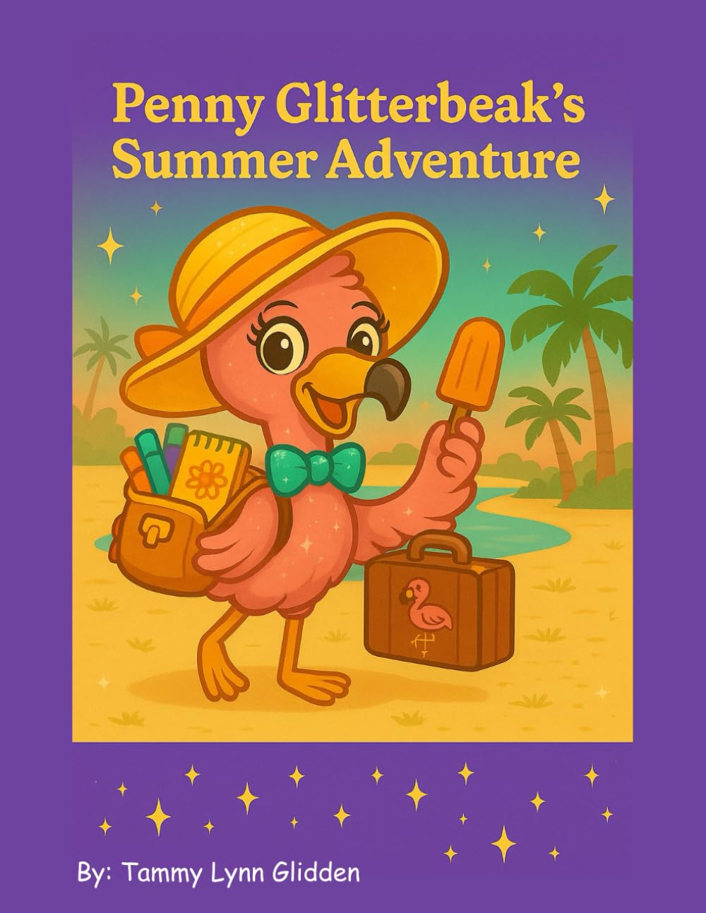 Penny Glitterbeak's Summer Adventure: A 10-Week Printable Activity Book with Journal Prompts, Games, and Creative Challenges for Kids