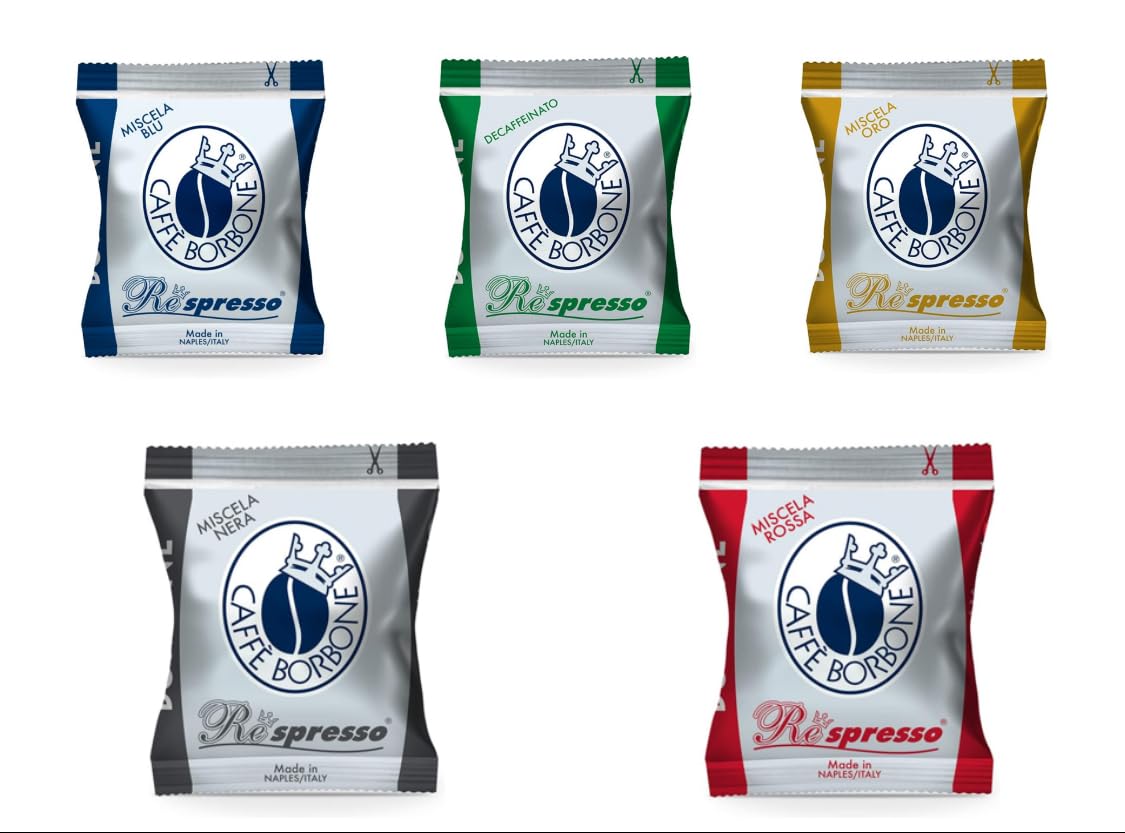 Caffe Borbone Espresso Pods 50 Count (Miscela Mixed)