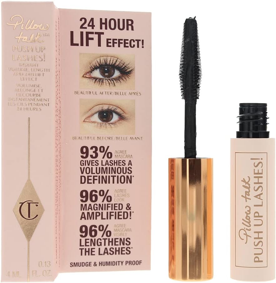 Pillow Talk Push Up Lashes Mascara by Charlotte Tilbury - Travel Size 4ml