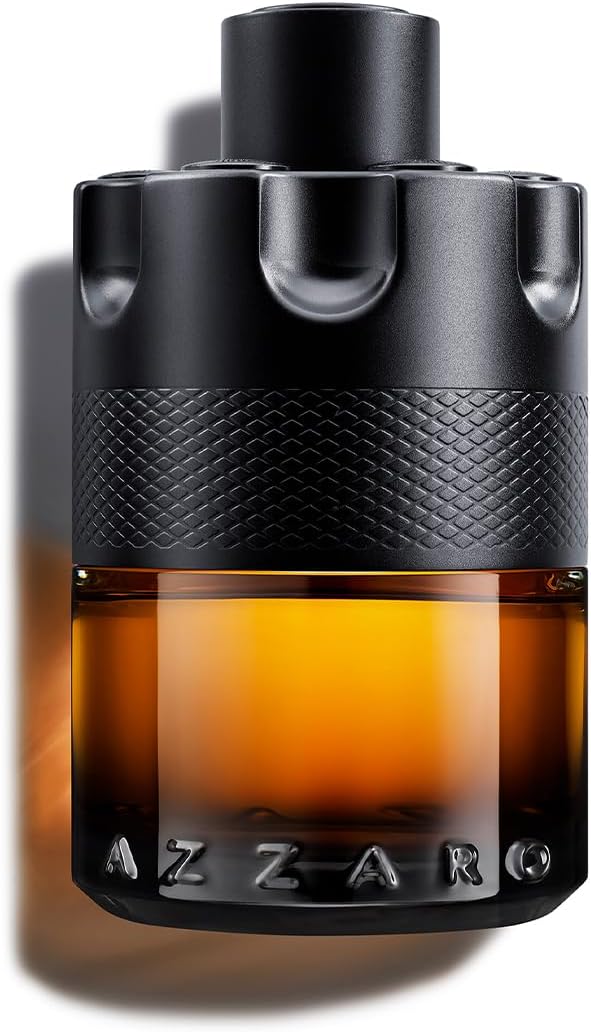 Azzaro The Most Wanted Parfum, Intense Fougere Ambery Spicy Fragrance for Men with Red Ginger, Glowing Toffee, Bourbon Vanilla and Earthy Woods, Seductive and Long Lasting Aftershave