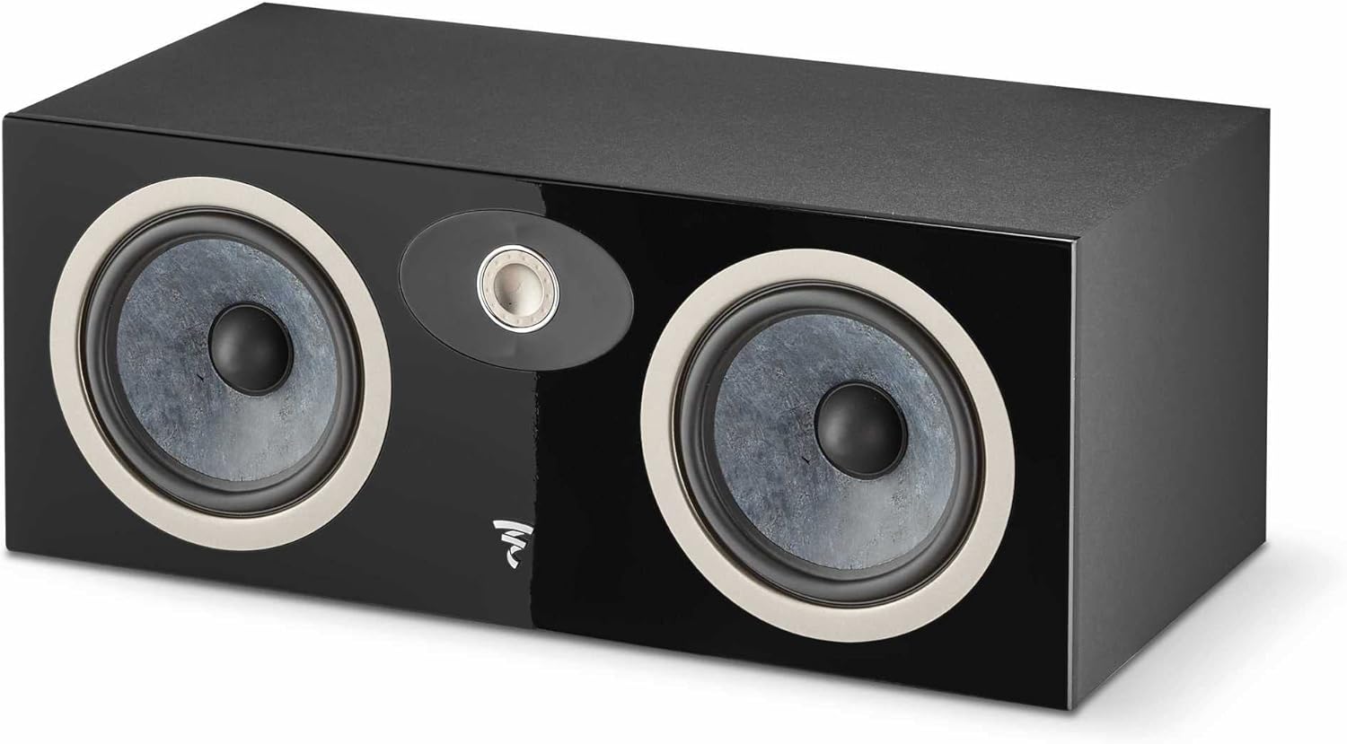 Focal Theva Center - 2-Way Center Channel Speaker with 6.5-Inch Drivers, Sold Individually, Black - FTHEVACCBK