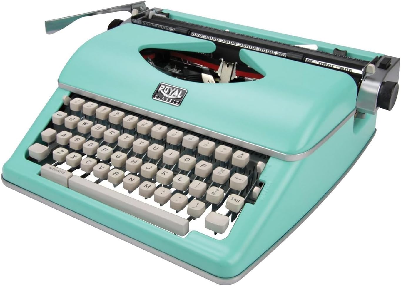 Royal 79101T Classic Manual Typewriter (Mint Green)