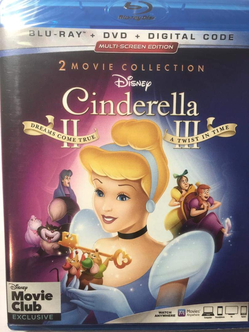 Cinderella II and III 2-Movie Collection (Blu-ray + DVD + Digital Code)