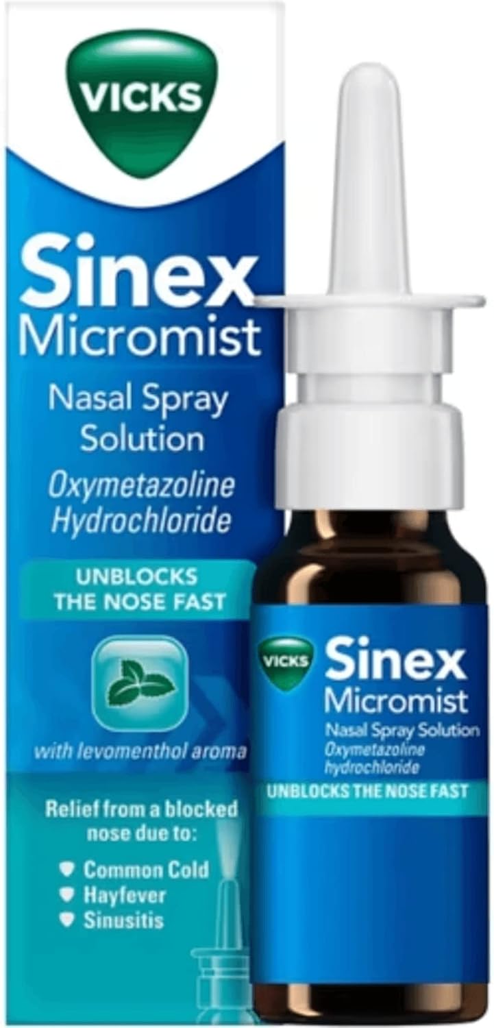 Vicks Sinex Micromist Aqueous Nasal Spray Solution 15ml