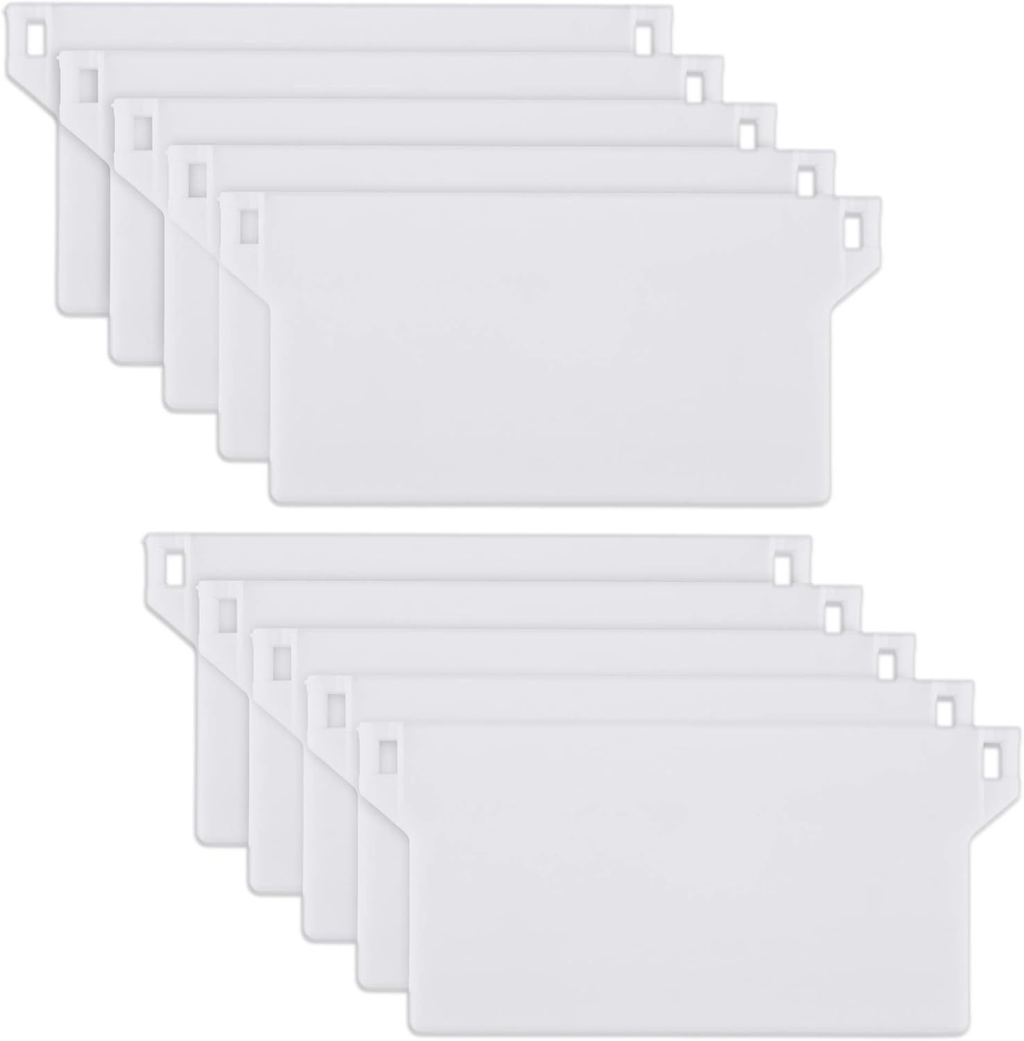 First blinds Vertical Blind Weights 89mm (3.5 inches) - Replacement Spares Bottom Weights Slats - White - Pack of (30)