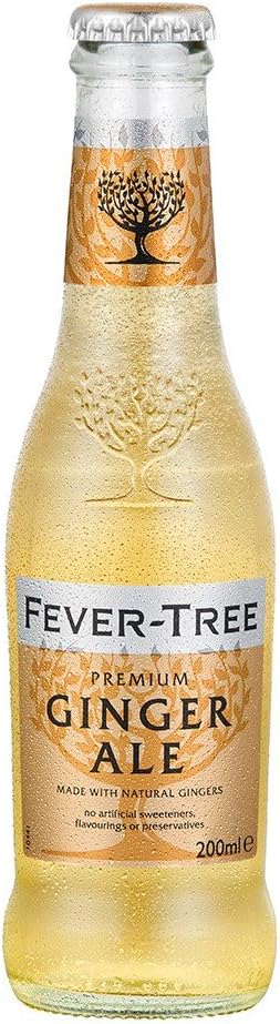 Fever Tree Premium Ginger Ale 200ml 24 Pack