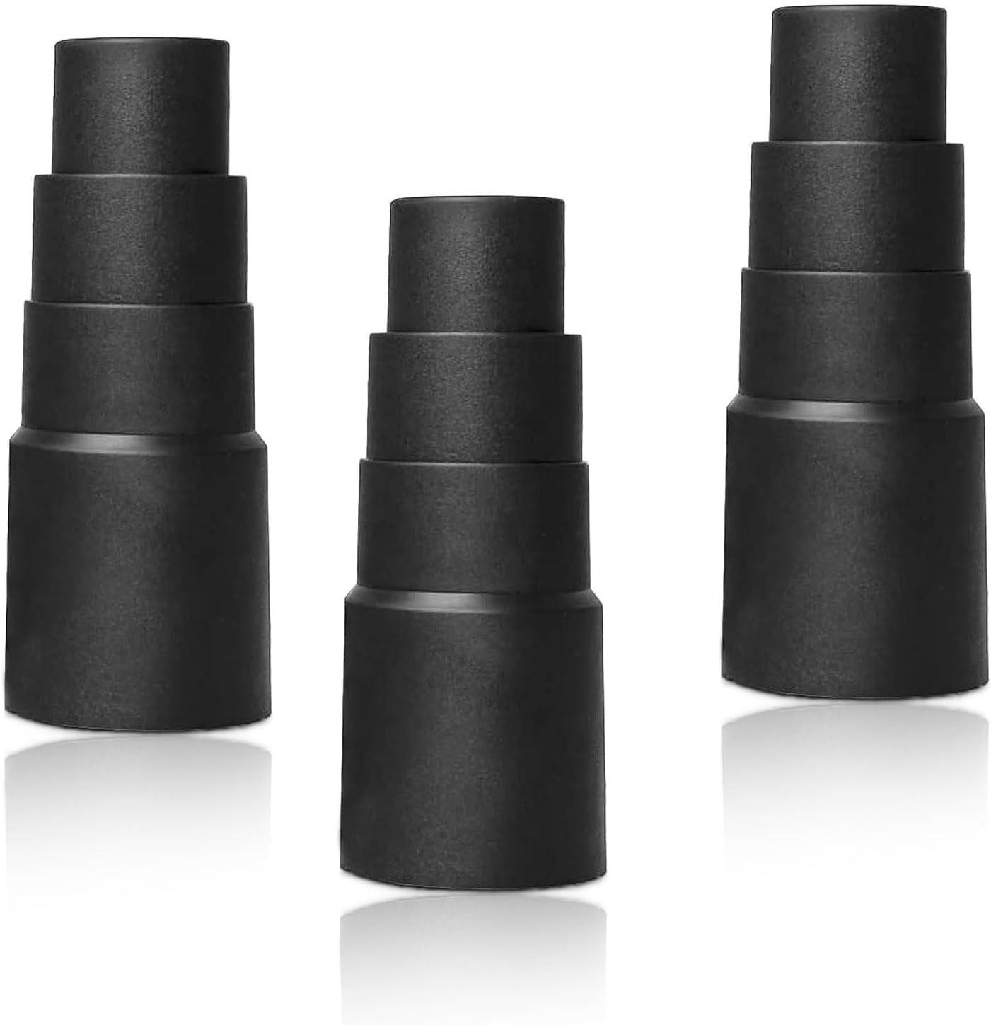 3 Pcs Universal Vacuum Adapter,Vacuum Clearner Adapter for Power Tools,Sander Dust Extraction Hose Adaptor for Makita Random Orbital Sander, Jigsaw, Circular Saw Reducer Accessories