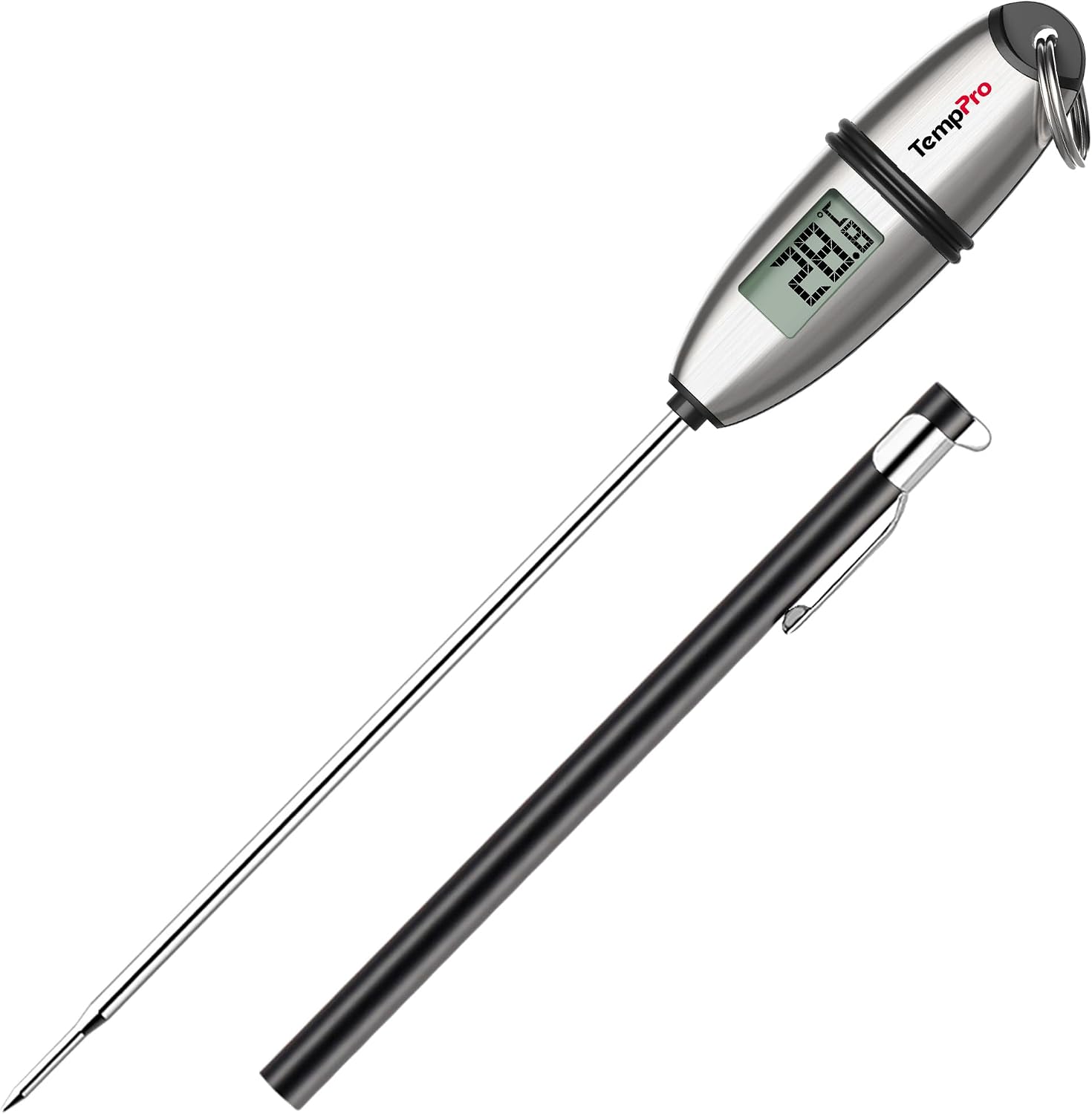 TempPro TP02S Digital Meat Thermometer, Instant Read Thermometer, Kitchen