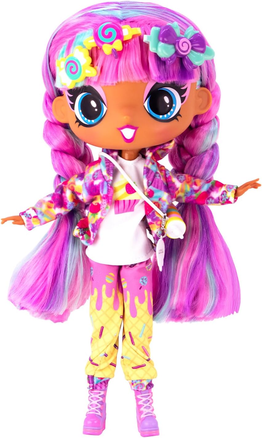 Sweetie Decora Fashion Girlz 11" Doll Stickers & Endless Style Fun for Creative Play