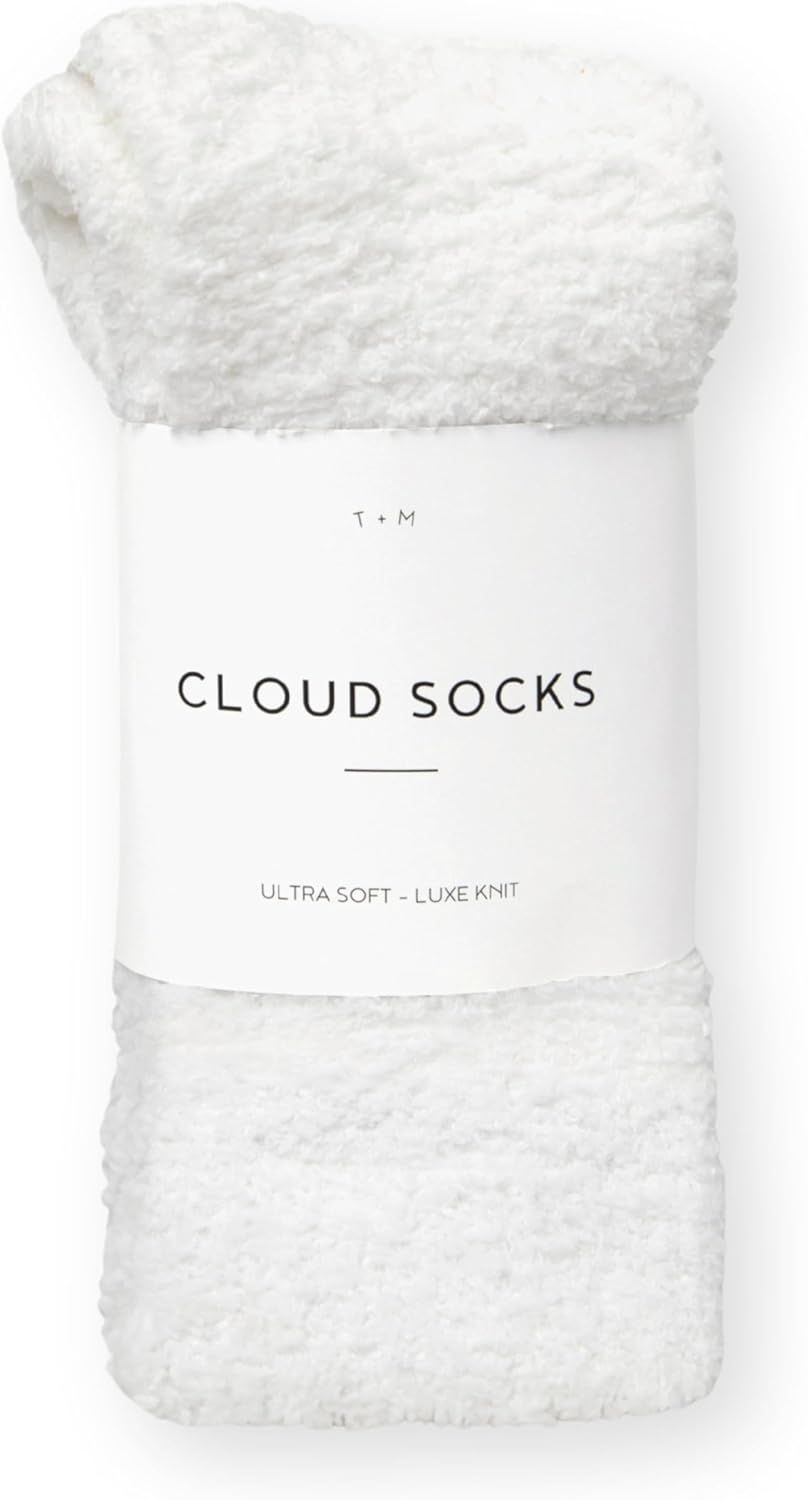 Unboxme Gifts Warm & Cozy Ultra-Luxe Cloud Sock for Women & Men - Super Soft Luxurious Fabric Sleep Socks