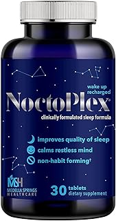 Sleep Aid 30 Tabs - 100% Drug Free & Non-Habit-Forming Sleep Pills – Clinically Formulated Sleep Supplement w/Valerian Root for Sleep - Melatonin, Lemon Balm & Valerian Root Sleep Aid