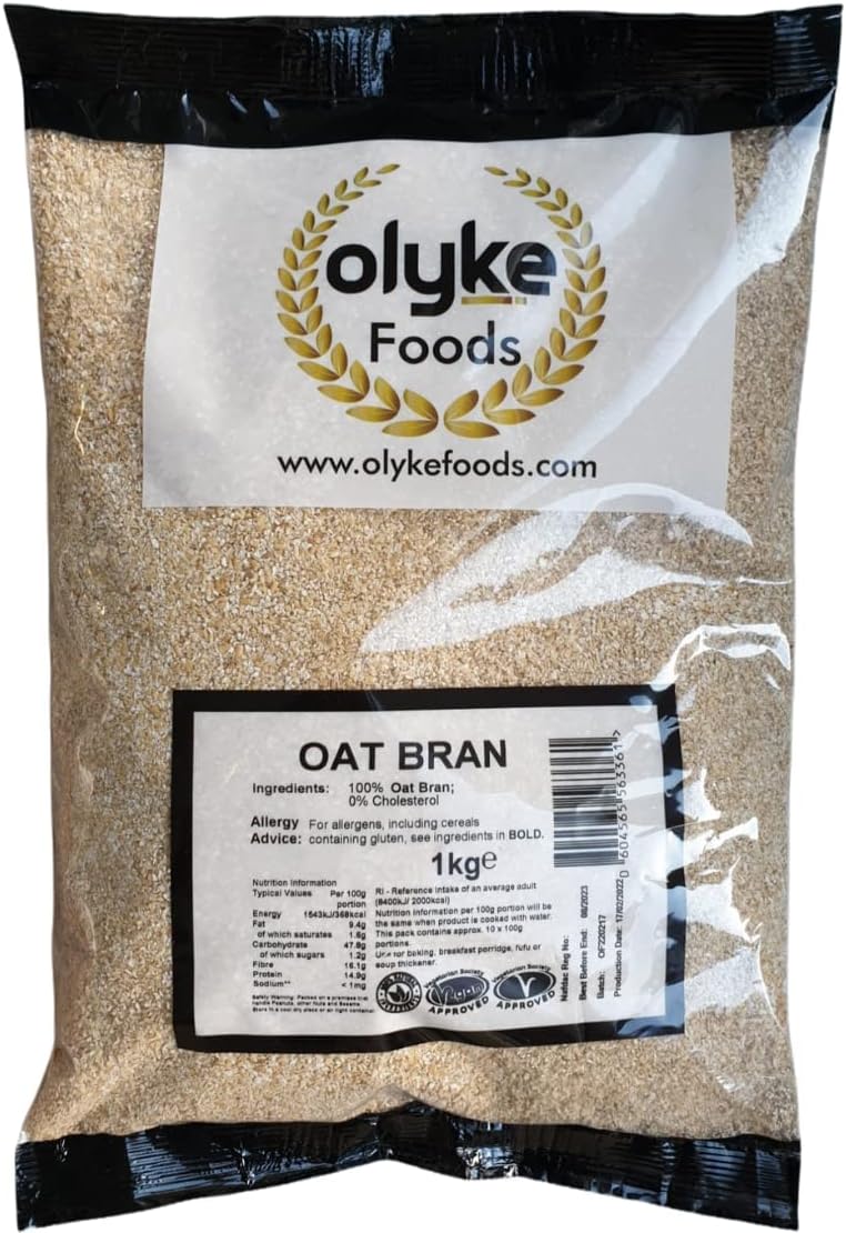 Olyke Oat Bran 1kg | 100% Oats