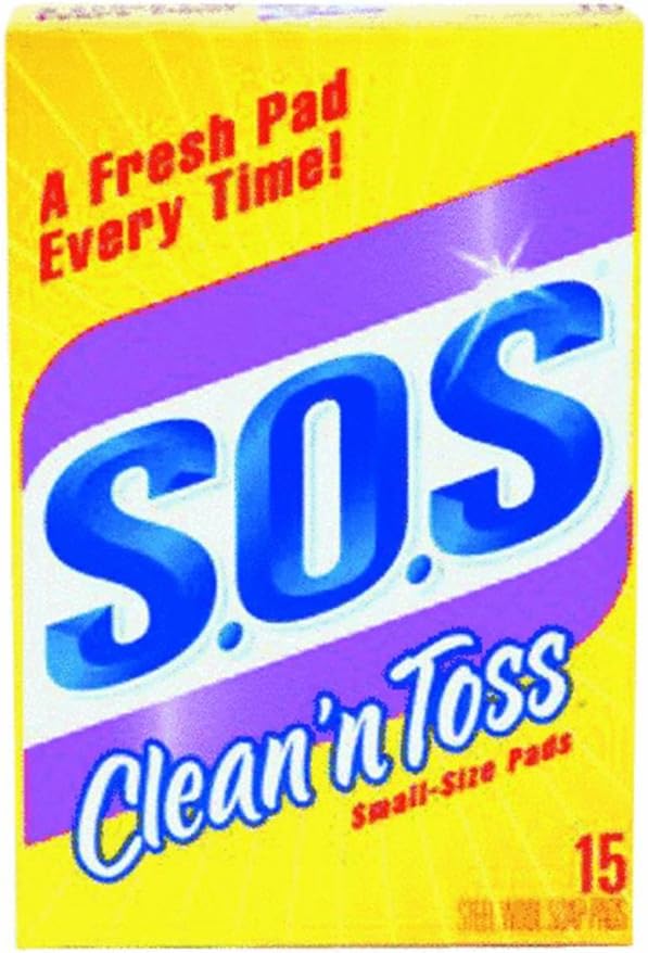 Clean 'n Toss S.O.S Pads; 15 count