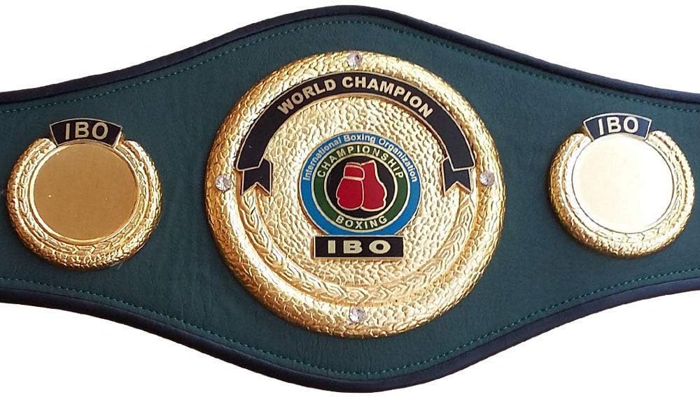 House of Highland 77 IBO Championships Boxing Belt Mini Champion Ship Small Belts