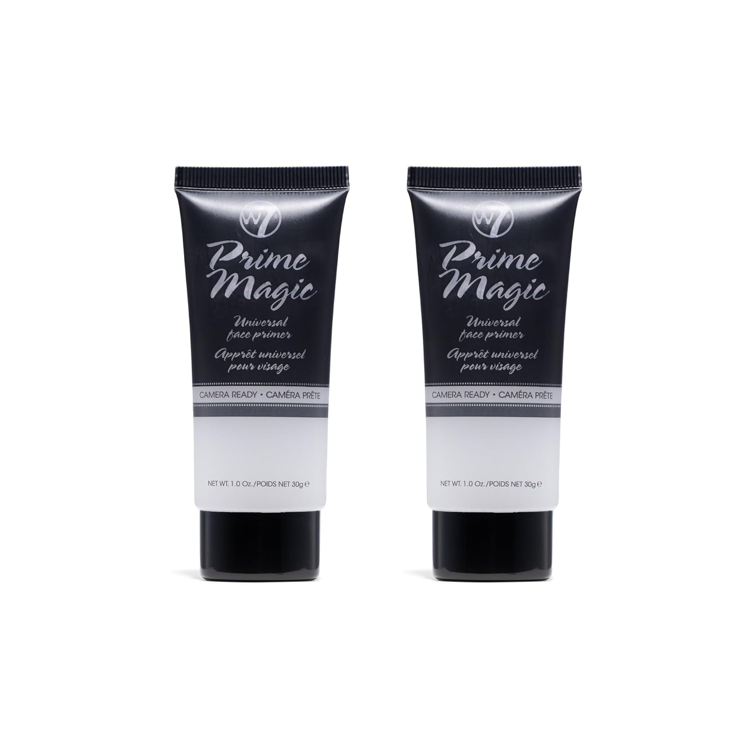 W7 Prime Magic Face Primer - Clear Makeup Base Priming Formula For Flawless Skin - Vegan Makeup - 2 Pack