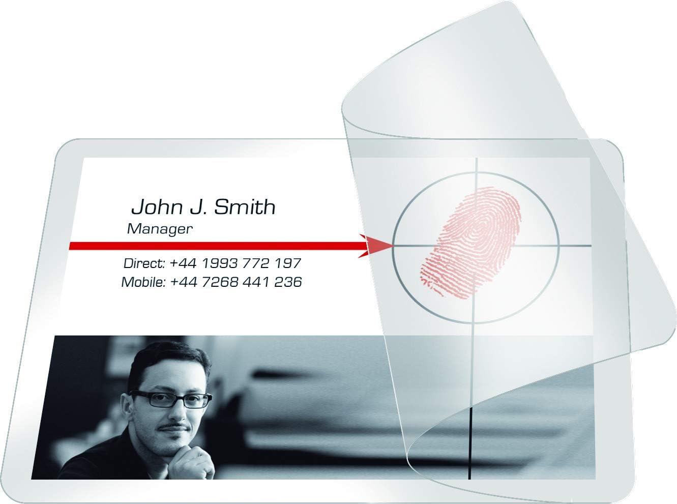 54 x 86mm Self Laminating Cards Pack of 25