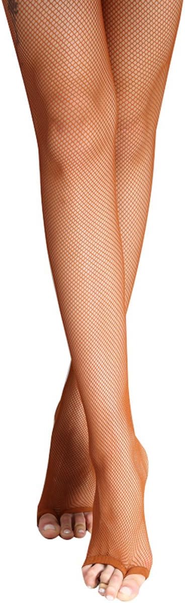 18MM Latin Dance Pantyhose Stockings Socks Open Toe Fishnet Toeless Tights