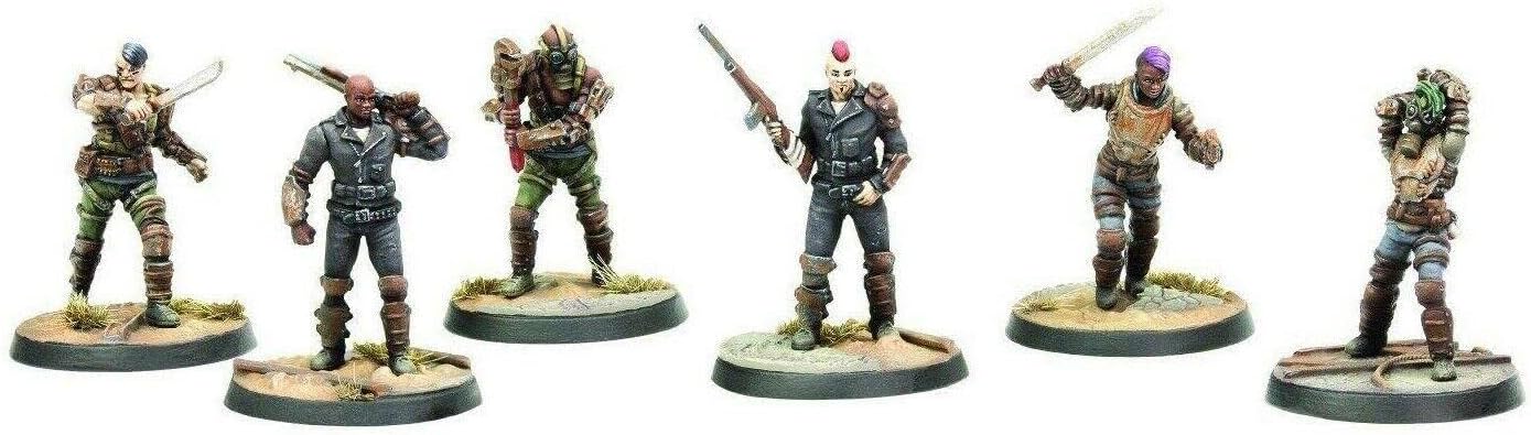 Modiphius Fallout Wasteland Warfare Raiders, Scavvers & Psychos Fallout Minis