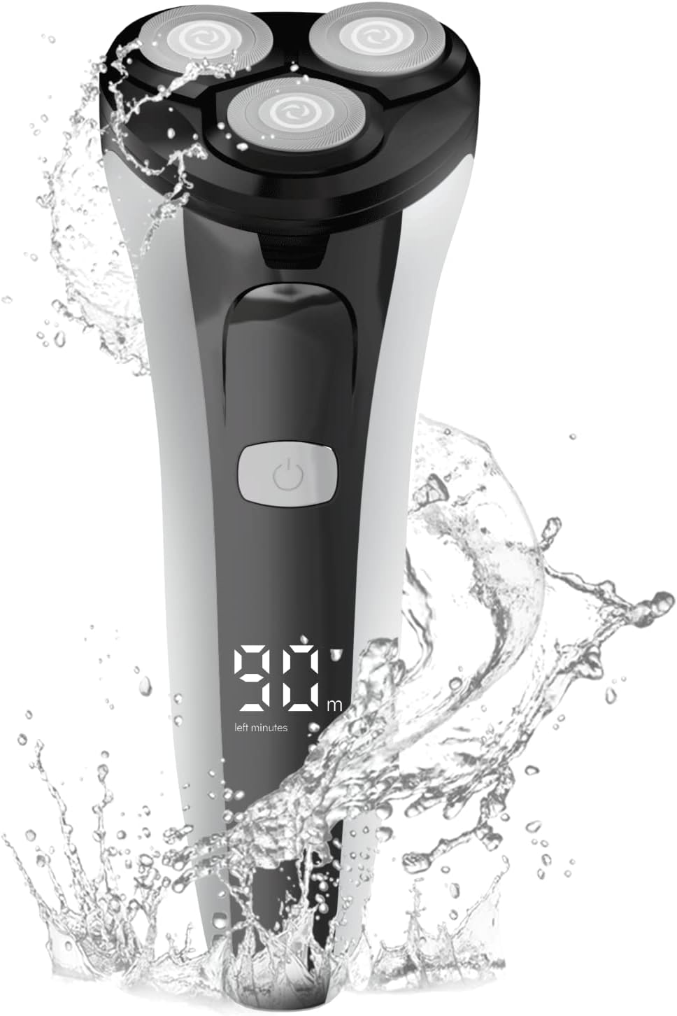 Electric Shavers for Men, SIWIEY 4D Rechargeable Electric Razor with Pop-up Beard Trimmer, Travel Lock, LCD Display, Wet & Dry Use, USB Charger Cordless Mens Electric Shaver…