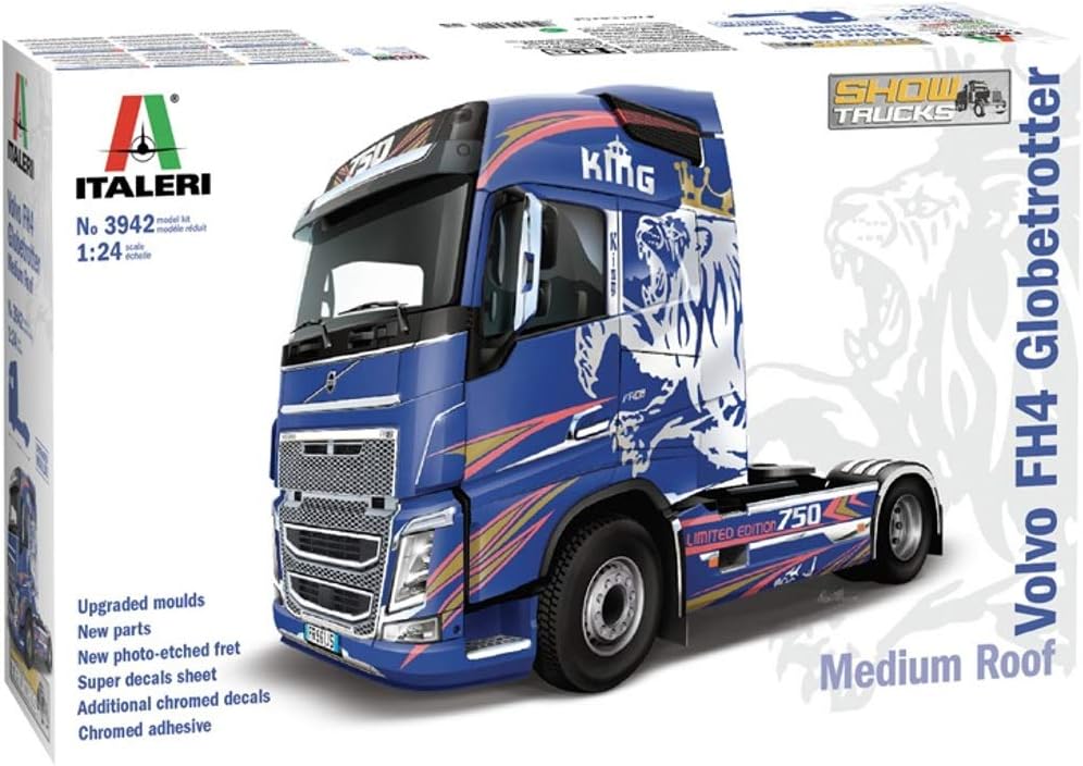 Italeri 1:24 - Volvo FH 16 Globetrotter - medium roof