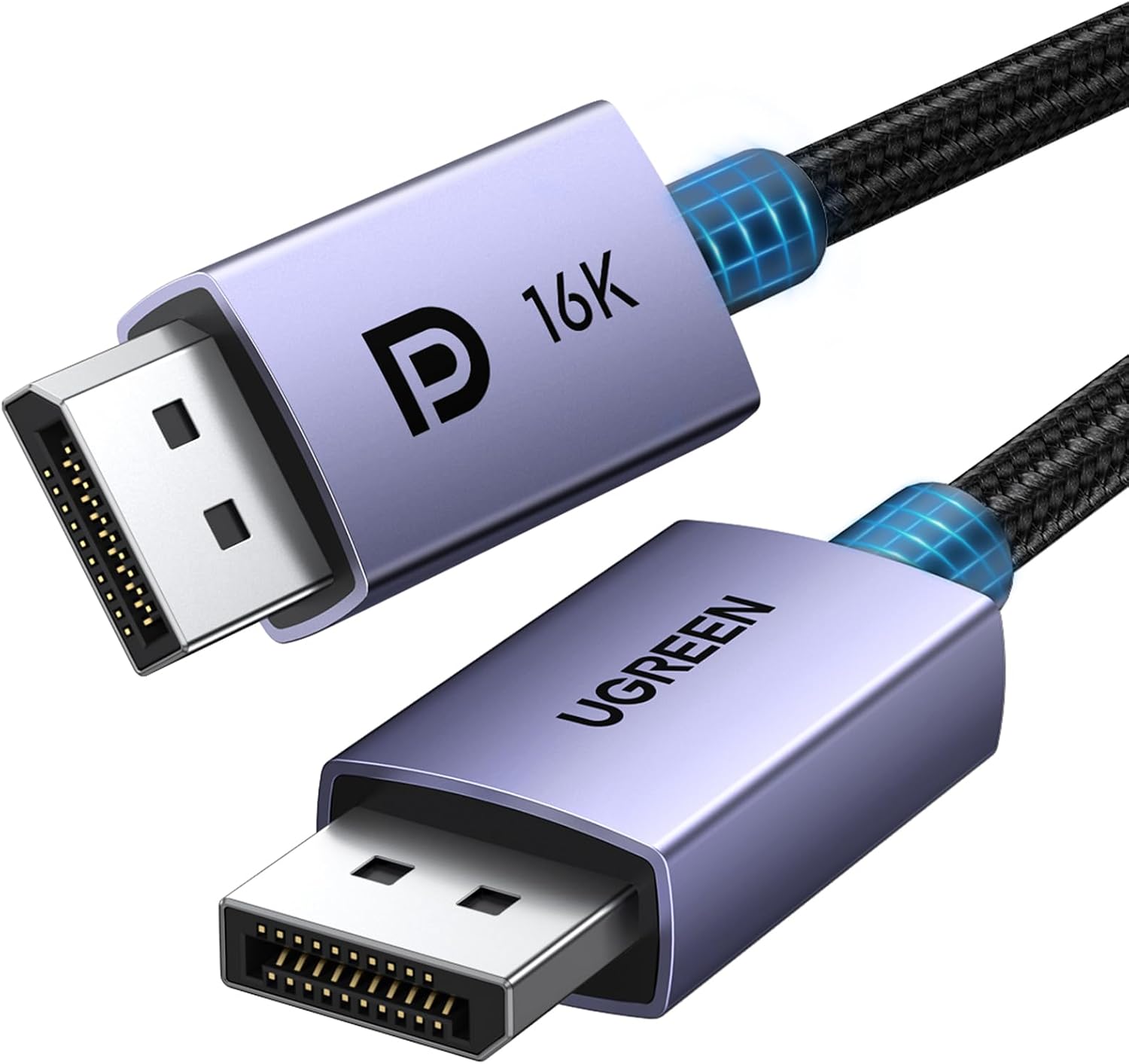 UGREEN 16K 6.6FT [VESA Certified] DisplayPort Cable 2.1 54Gbps