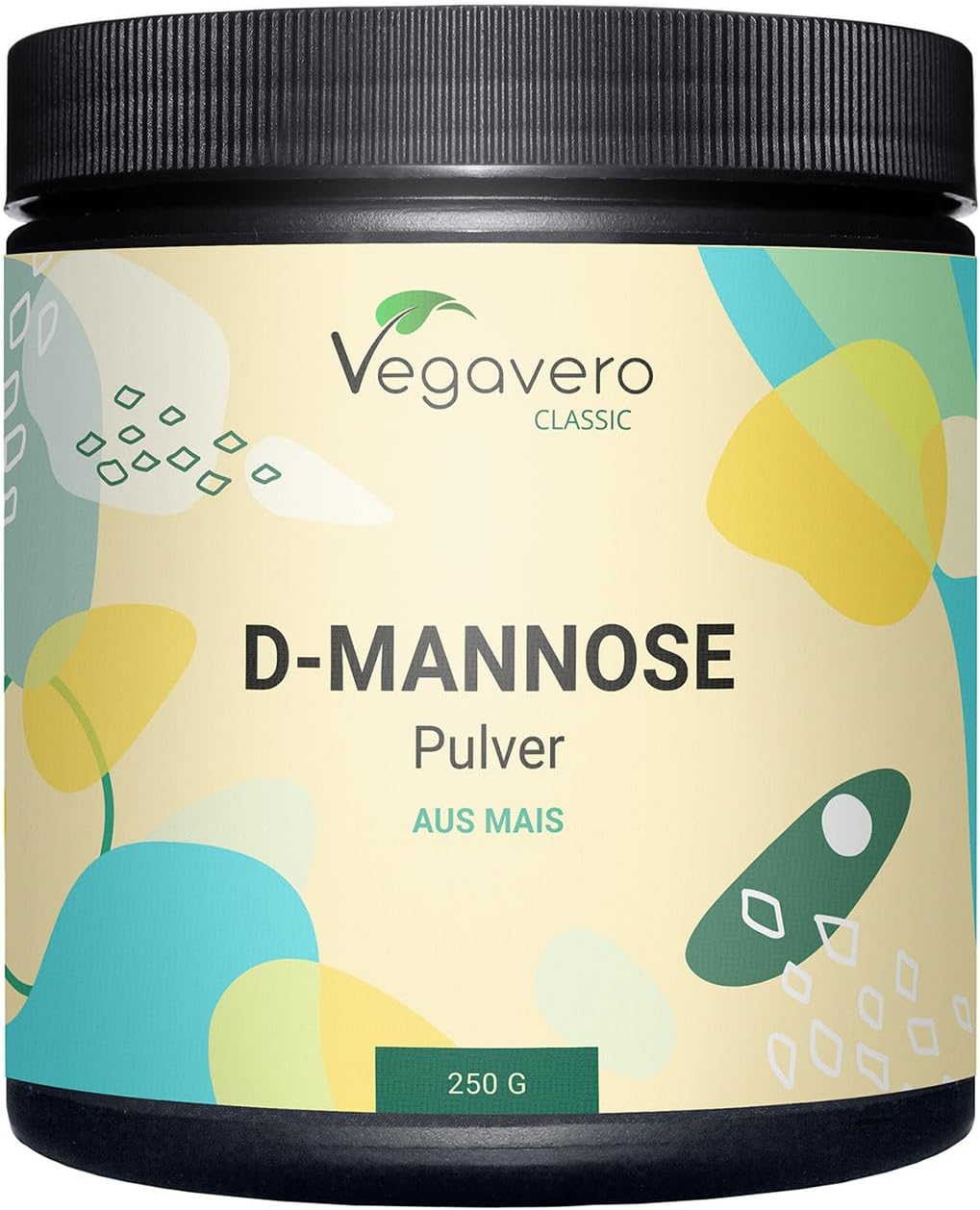 Vegavero Pure D-Mannose Powder 250 g | 4 Months’ Supply | 2000 mg per Day | NO Additives | 100% Naturally Sourced | Urinary Tract Infection | Vegan