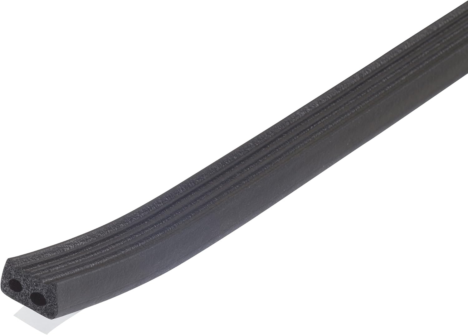 M-D Building Products 01033 10 ft. Black Large Rubber Auto & Marine Weatherseal for All Climates