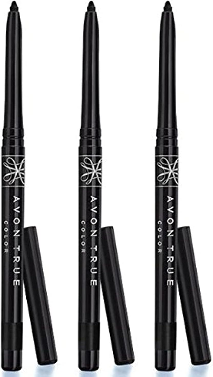 Avon 3 x Glimmerstick Eyeliner in Blackest Black