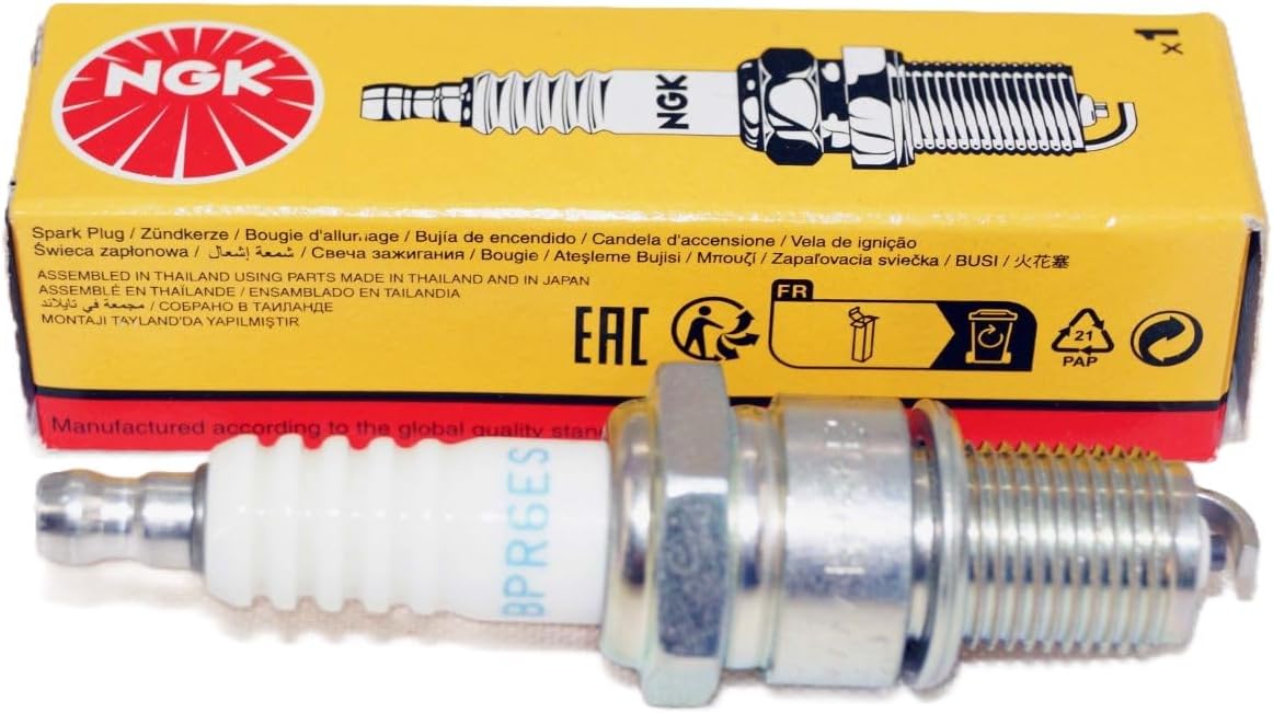 BPR6ES NGK Spark Plug for Honda Engines & Other Small Engines (One Spark Plug)