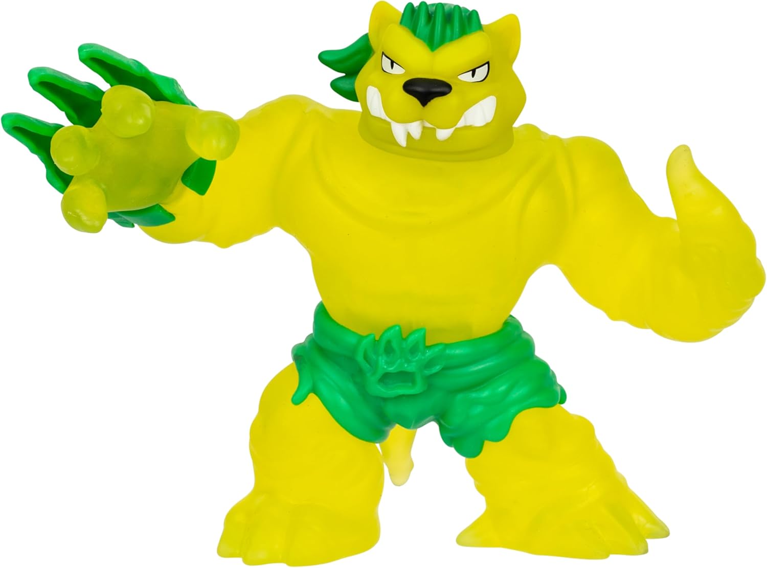 Heroes of Goo Jit Zu Meteor Madness, Stretchy Jagooar Action Figure, With Unique Stretchy Goo Filling & Meteor Battle Gauntlet.
