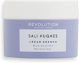 Revolution Skincare London X Sali Hughes, Drench-Rich Anytime Moisturiser, Face Moisturiser, 50ml