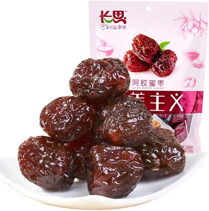 Changsi Sweet Jujube Chinese Red Dates (Ziziphus Jujube) 235g