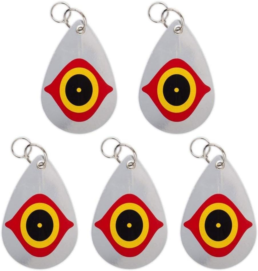 Cainda 5 Pack Horrible Predator Eye to Scare Birds Away, Birds Deterrent Hanging Devices, Keep Birds Away from your Barns Garden Windows Warehouse