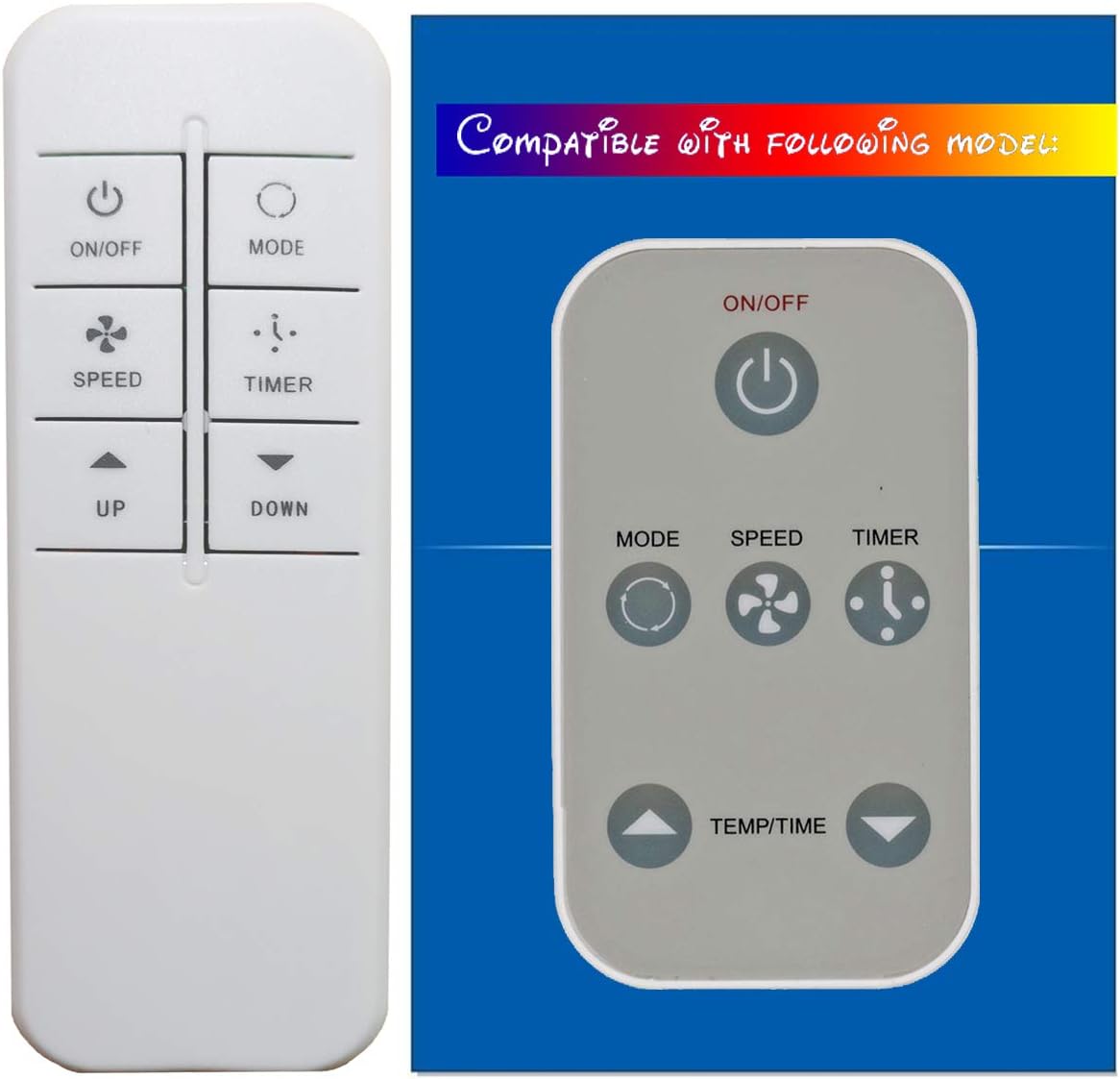 Replacement for Haier Air Conditioner Remote Control 0010403473 Works for HWF05XCK-L HWF08XC5 HWR05XC5 HWR05XC6 HWR05XC7 HWR05XC9-L HWR05XCA HWR05XCJ HWR05XCJ-L HWR06XC5 HWR06XC5-T