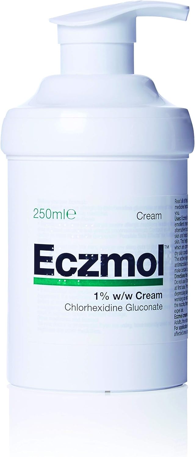 ECZMOL Moisturising and Antimicrobial Emollient Cream Soap Alternative, 0.25 kg