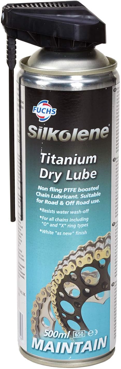Silkolene Titanium Chain Gel Lube 400ml With new spray nozzle