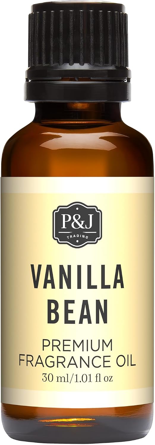 P&J Trading Fragrance | Vanilla Bean Oil 30ml - Candle Scents for Candle Making, Freshie Scent, Soap Making Supplies, Diffuser Oil Scents