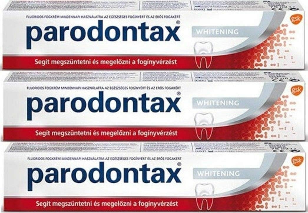 3X Parodontax dentifricio whitening Toothpaste 75 ml Toothpaste