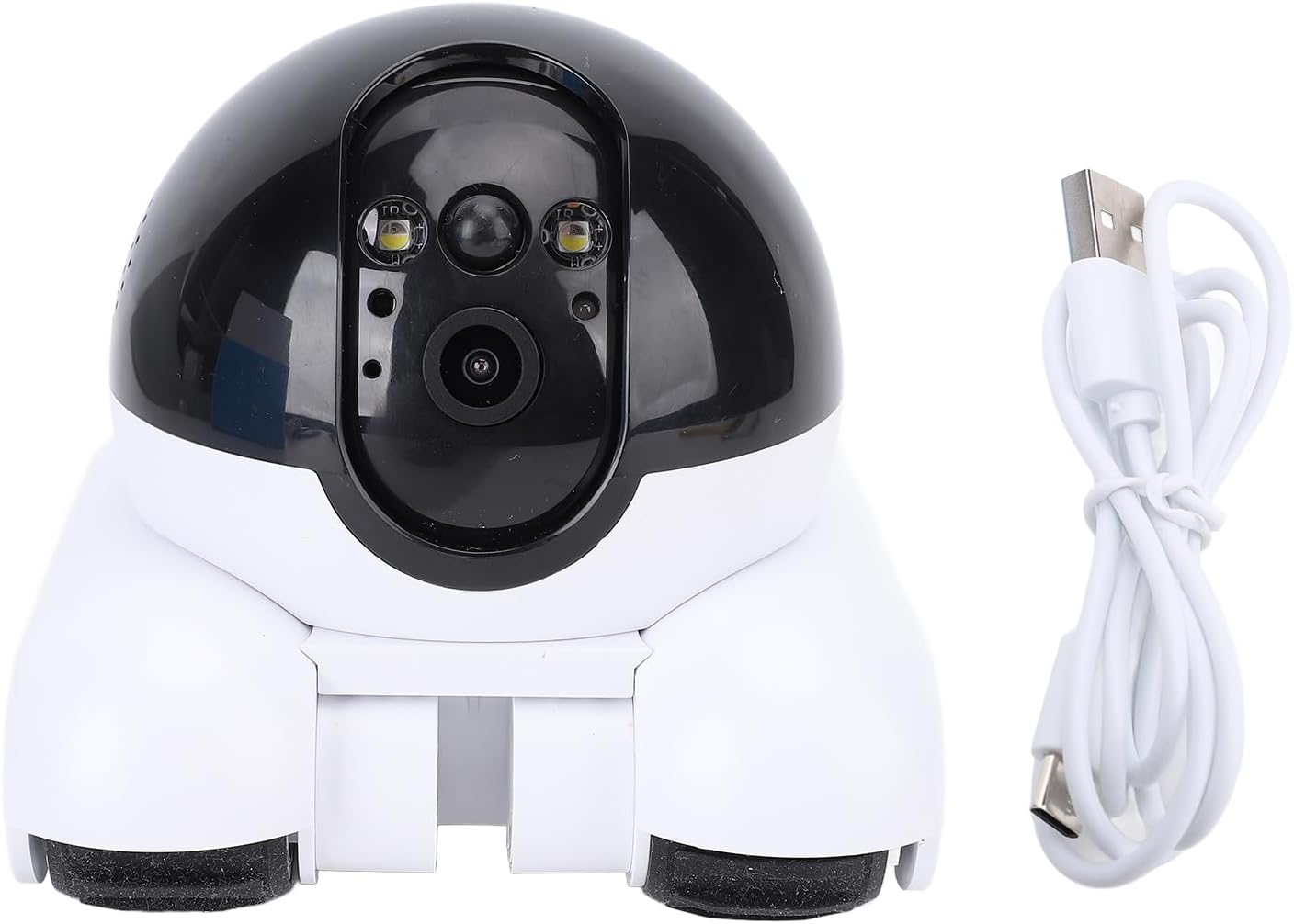 Ejoyous Pet Robot Camera, Double lens 1080P Pictures Watching App, 5200mAh Battery Remote Control Wheels, Two Way Talk Interaction, One Click Feature, Supports 128G Storage Card