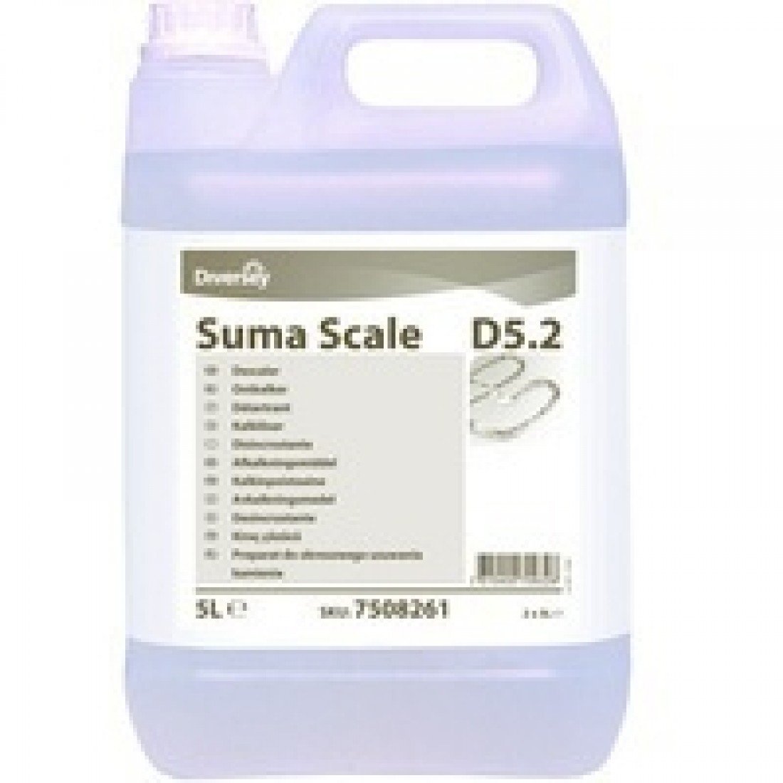 Diversey 7508261 Suma Scale D5.2 Descaler, 5 L (Pack of 2)