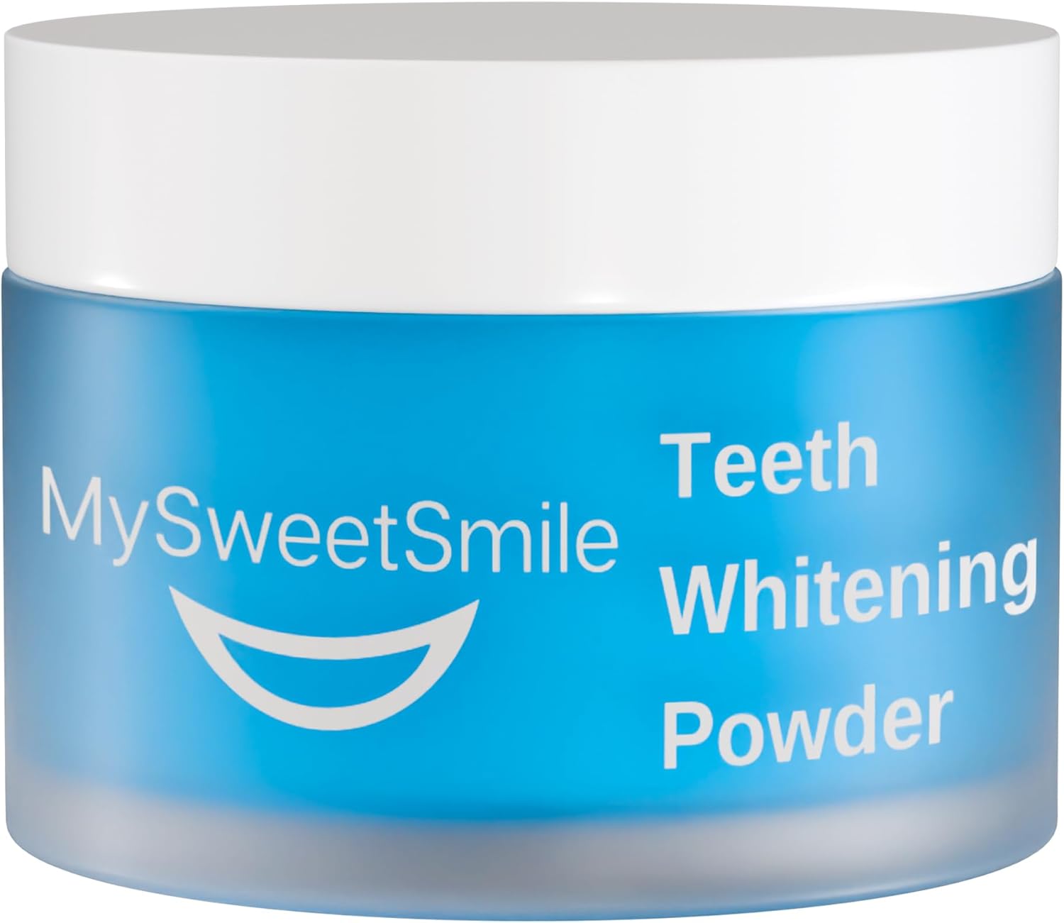 MySweetSmile Dentist-Approved Teeth Whitening Powder - IndyBest Award-Winner - Enamel-Safe & Sensitivity-Free - Cool Mint Flavour - Removes Years of Stains - 6 Month Teeth Whitener Supply