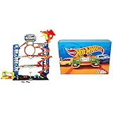 Hot Wheels 20-Pack (Styles May Vary) + Hot Wheels Ultimate Garage