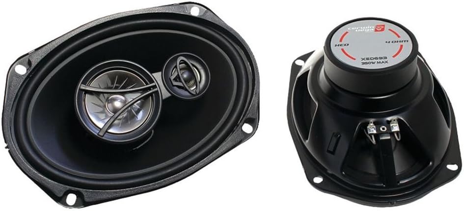 Cerwin-Vega Mobile Xed Coaxial Speakers (3 Way, 6inch X 9inch)